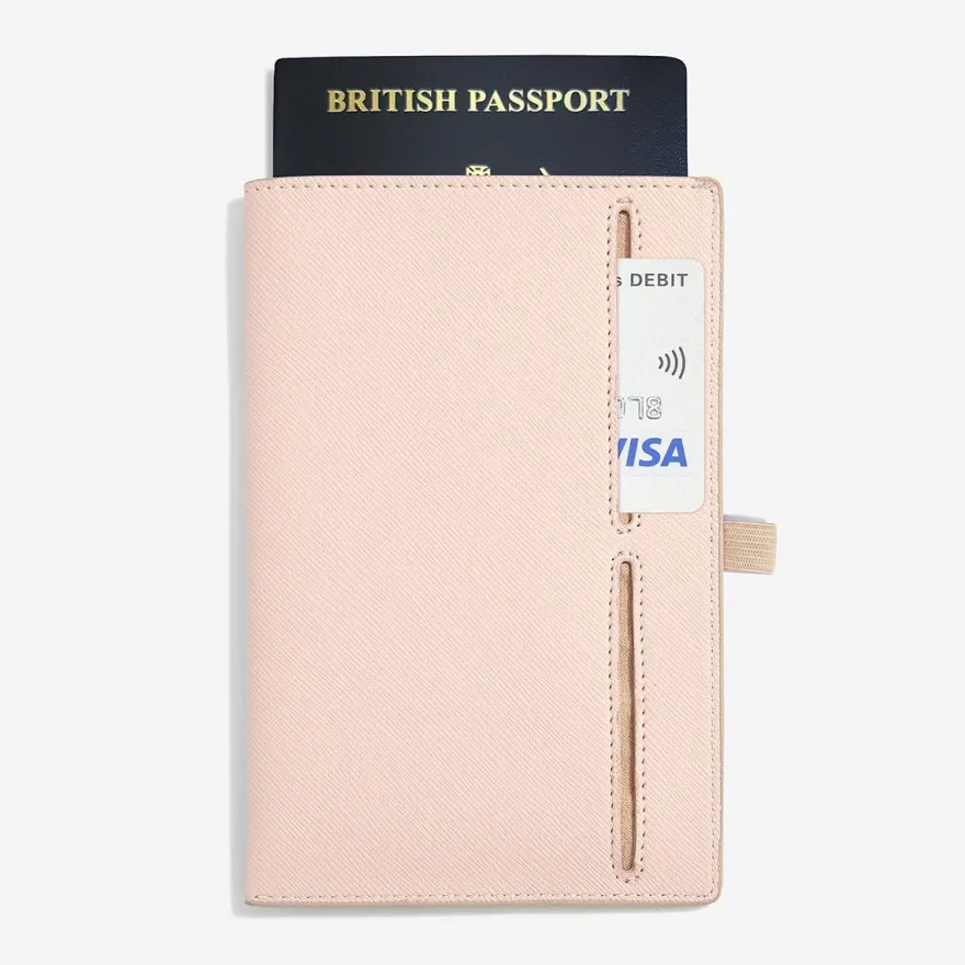 Stackers Passport Sleeve - Til Pas - Blush