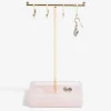 Stackers smykkeholder - Bar, Rosa Quartz