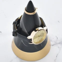 Stackers smykkeholder - Cone Peak - Dark Marble/Guld, large