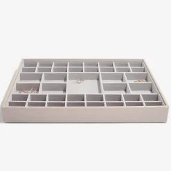 Stackers smykkeskrin - SUPERSIZE, Taupe sæt af 3 stk.