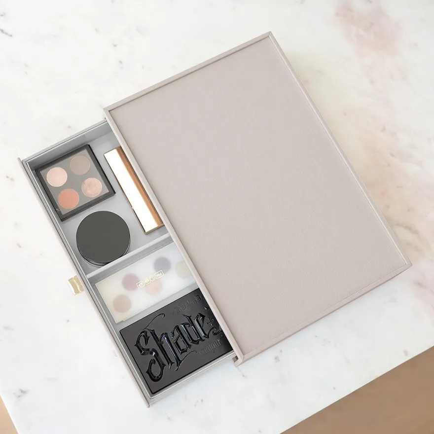 Stackers SUPERSIZE todelt make up skuffe - Taupe