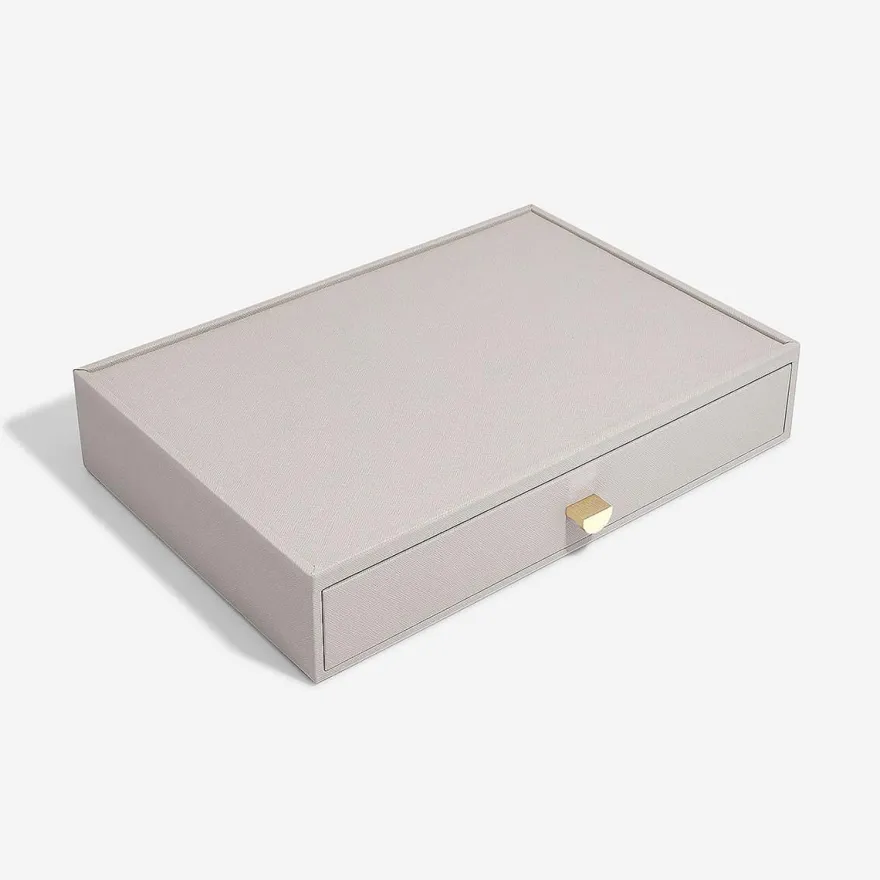 Stackers SUPERSIZE todelt make up skuffe - Taupe