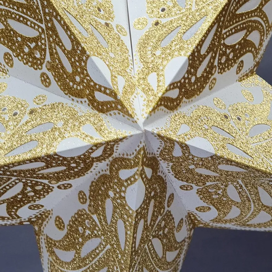 Starlightz Stjernelampe - Geeta GOLD, 60 cm.