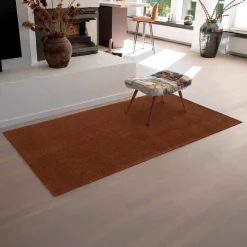 Tica Smudsmåtte - 110x200 cm. Cognac - Unicolor