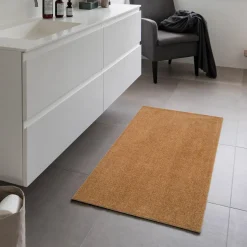 Tica smudsmåtte 67x150 cm. Ensfarvet Dijon Gul