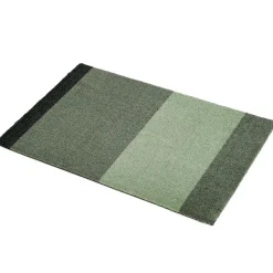 Tica Smudsmåtte - 40x60 cm. Grønne Striber