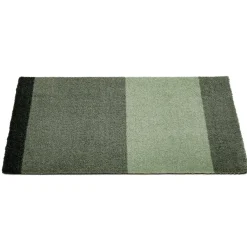 Tica Smudsmåtte - 40x60 cm. Grønne Striber