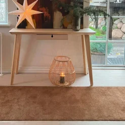 Tica smudsmåtte 90x200 cm. - Unicolor Cognac