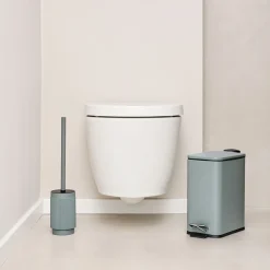 Toiletbørste "Stripes" - Salviegrøn