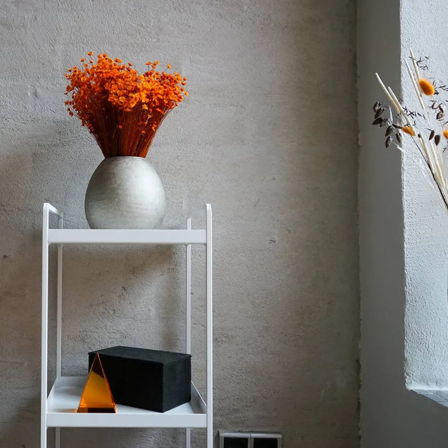 Tørrede Blomster - Glixia, Orange