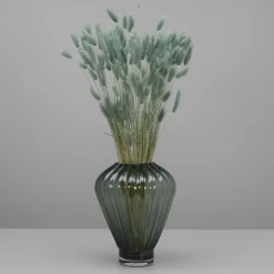 Tørrede Blomster - Lagurus, Grå/blå XL bundt