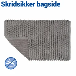 WENKO Solivo Bademåtte 50x80 cm - Grå