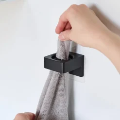 Yamazaki FILM Selvklæbende knage - Multi use Ring, SORT