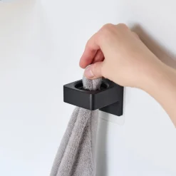 Yamazaki FILM Selvklæbende knage - Multi use Ring, SORT