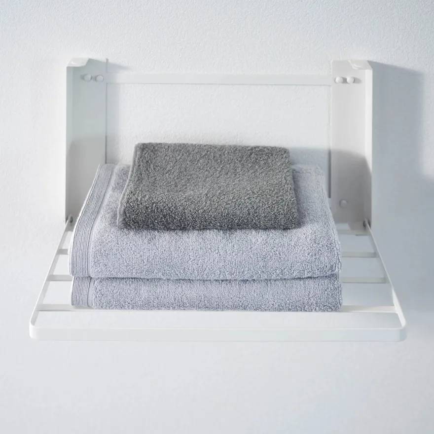 Yamazaki foldbar hylde/tørrestativ - Hvid