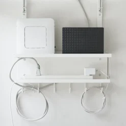 Yamazaki Kabel- og Router organiser - Hvid