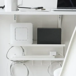 Yamazaki Kabel- og Router organiser - Hvid