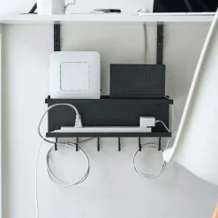 Yamazaki Kabel- og Router organiser - Sort