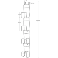 Yamazaki knage til tasker - CHAIN Sort