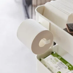 Yamazaki Magnetisk holder til toiletpapir - HVID