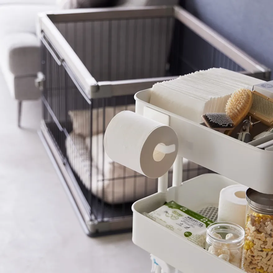 Yamazaki Magnetisk holder til toiletpapir - HVID