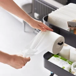 Yamazaki Magnetisk holder til toiletpapir - SORT