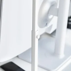 Yamazaki Monitor Stand i to etager, Hvid