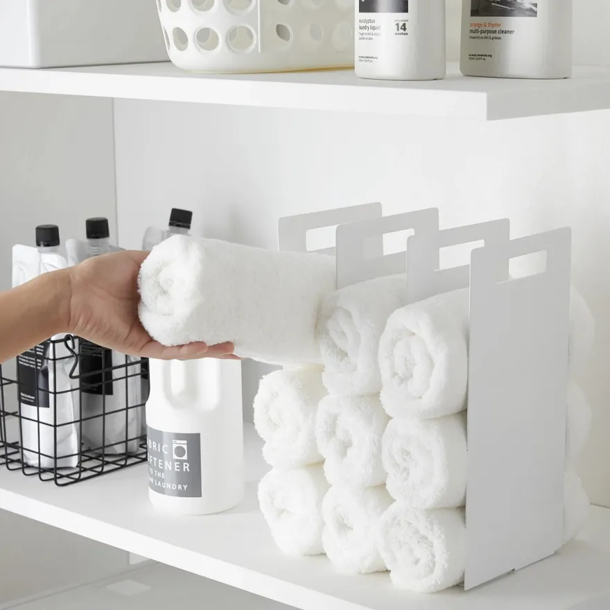 Yamazaki Organizer til Håndklæder - Hvid