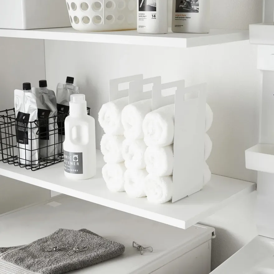 Yamazaki Organizer til Håndklæder - Hvid