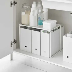 Yamazaki Stabelbar Hylde i metal - Large, HVID