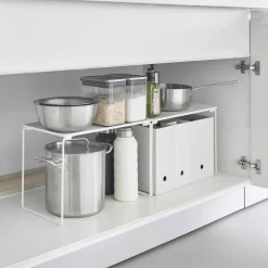 Yamazaki Stabelbar Hylde i metal - Large, HVID