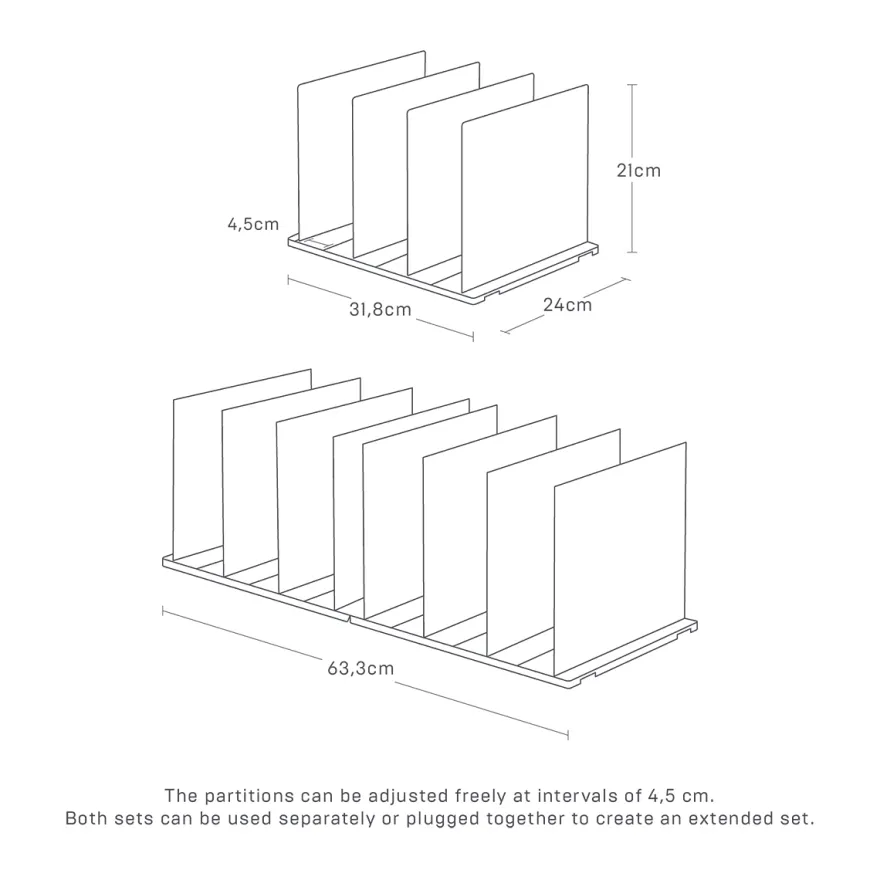 Yamazaki Taske Organizer til skabet - Sort