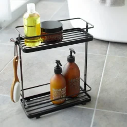 Yamazaki 2 Tier Tower Rack til Shampoo - Sort