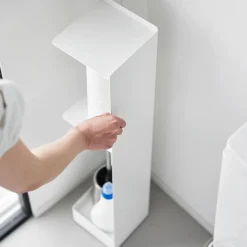 Yamazaki Toilet Organizer på Hjul - HVID
