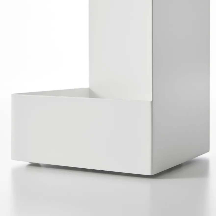Yamazaki Toilet Organizer på Hjul - HVID