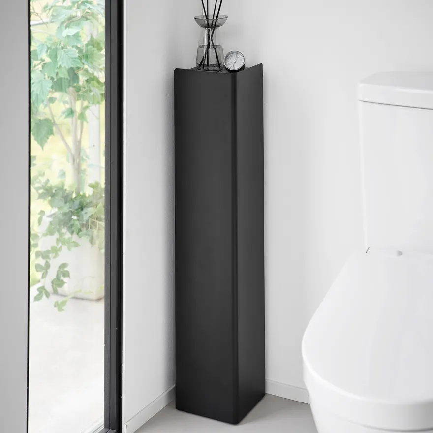 Yamazaki Toilet Organizer på Hjul - SORT