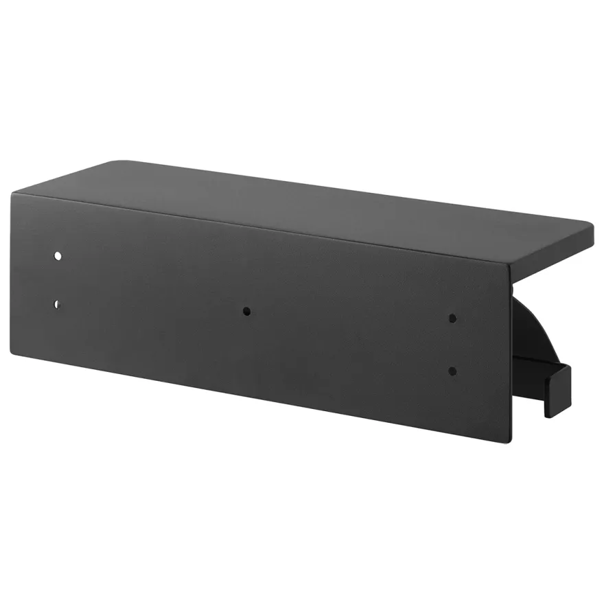 Yamazaki Toiletrulleholder i metal. Double, Sort