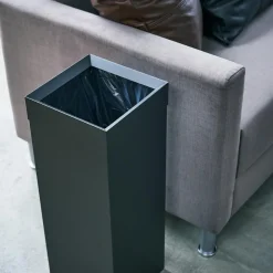 Yamazaki Tower affaldsspand - Firkantet høj, SORT
