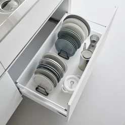 Yamazaki Tower Holder til Tallerkener, Sort