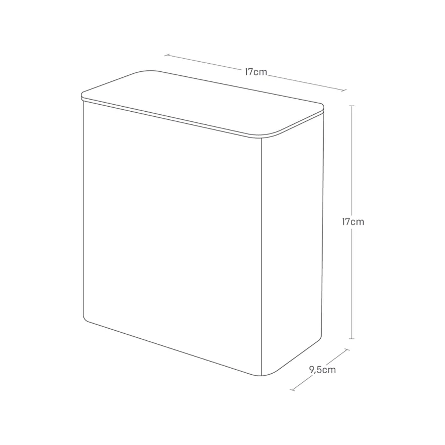 Yamazaki Tower Magnetisk Opbevaringsholder, Hvid