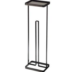 Yamazaki Tower stander til toiletpapir - Sort