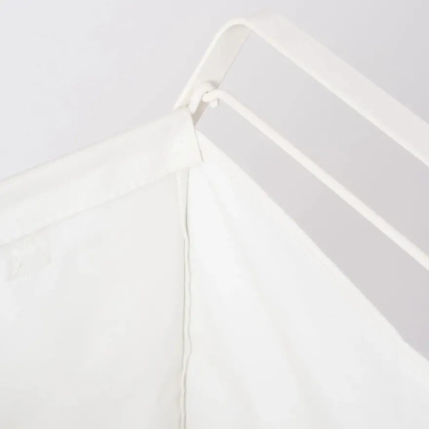 Yamazaki Vasketøjskurv FOLDABLE - Hvid