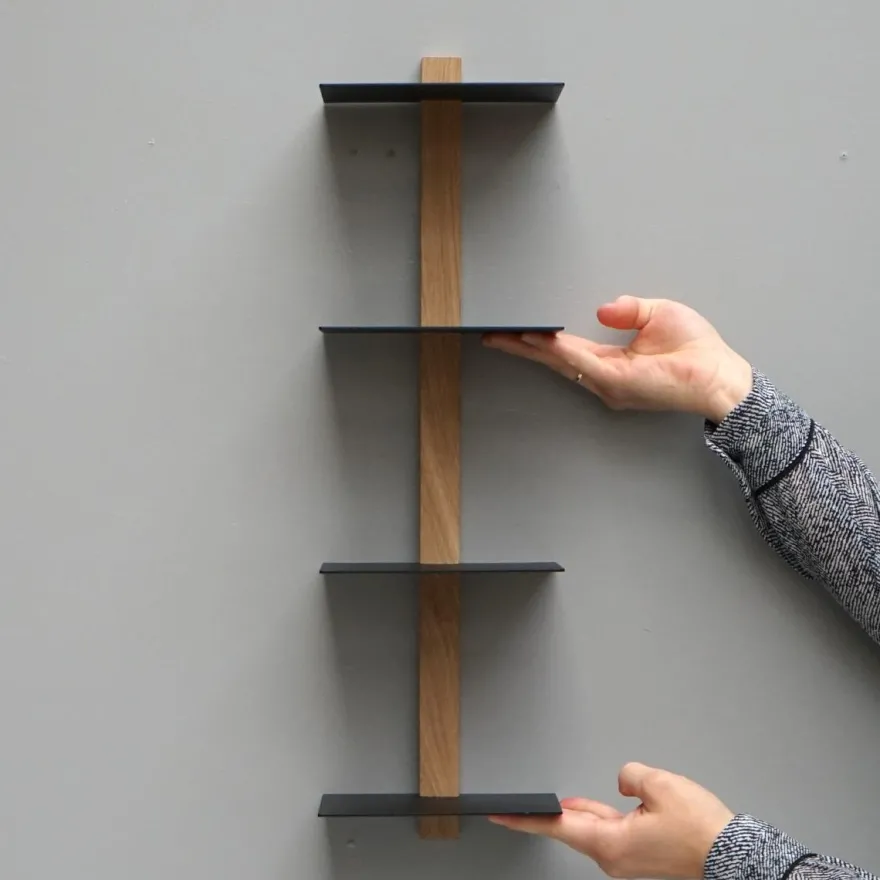 Yoshi hylde - Sort 1x4
