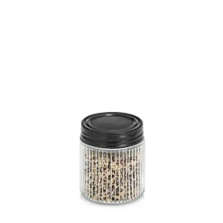 Zeller Krydderiglas med sort låg - 120ml.