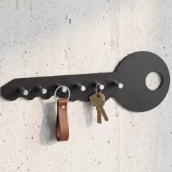 Zeller Nøgleholder i sort metal - Key