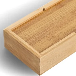 Zeller Organizer med 3 rum i Bambus, Hamborg